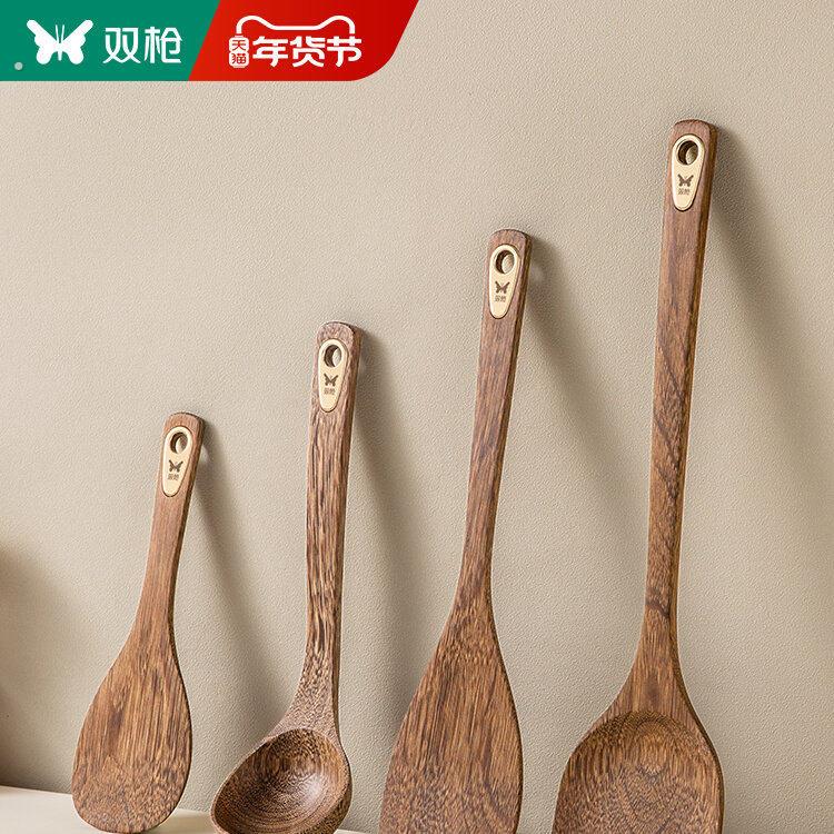 日式锅铲鸡翅木铲子不沾锅专用炒菜铲子木锅铲耐高温炒勺木勺饭匙
