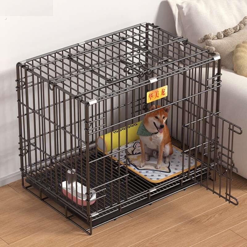 旧货市场狗笼犬泰迪柯基室内家用铁笼大型猫笼宠物别墅狗舍狗窝