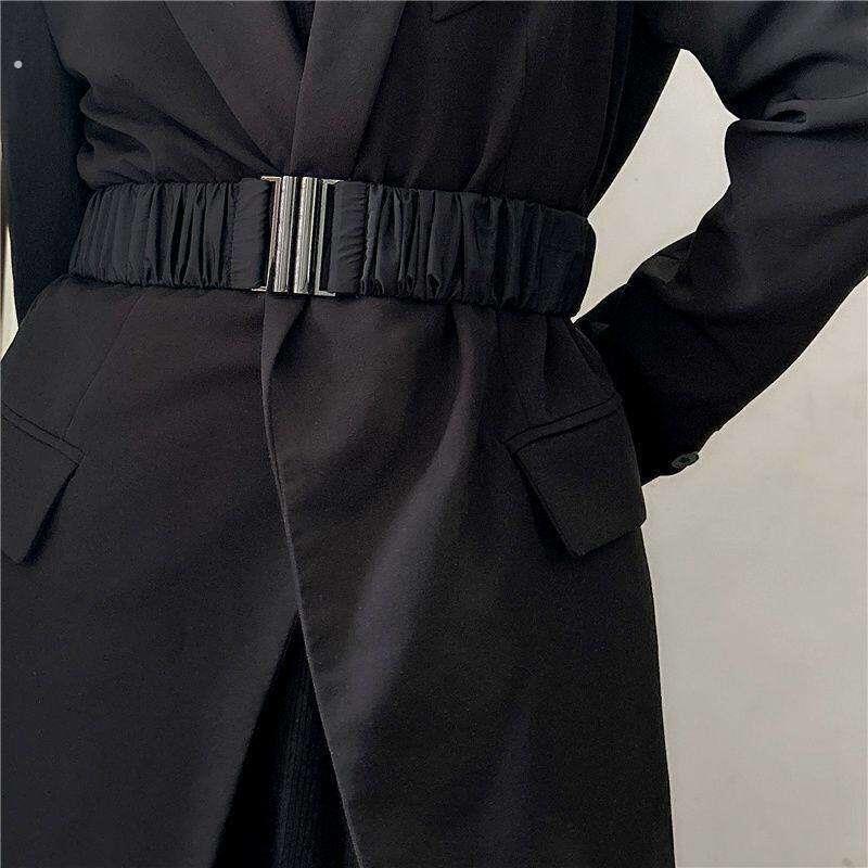 羽绒服专用腰带简约新款搭配羽绒服腰带装饰百搭束腰洋装大衣女