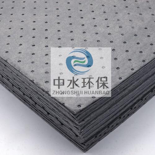 甄选中水环保 灰色万用吸附棉 化学品吸附棉 危险液体吸液垫 吸油