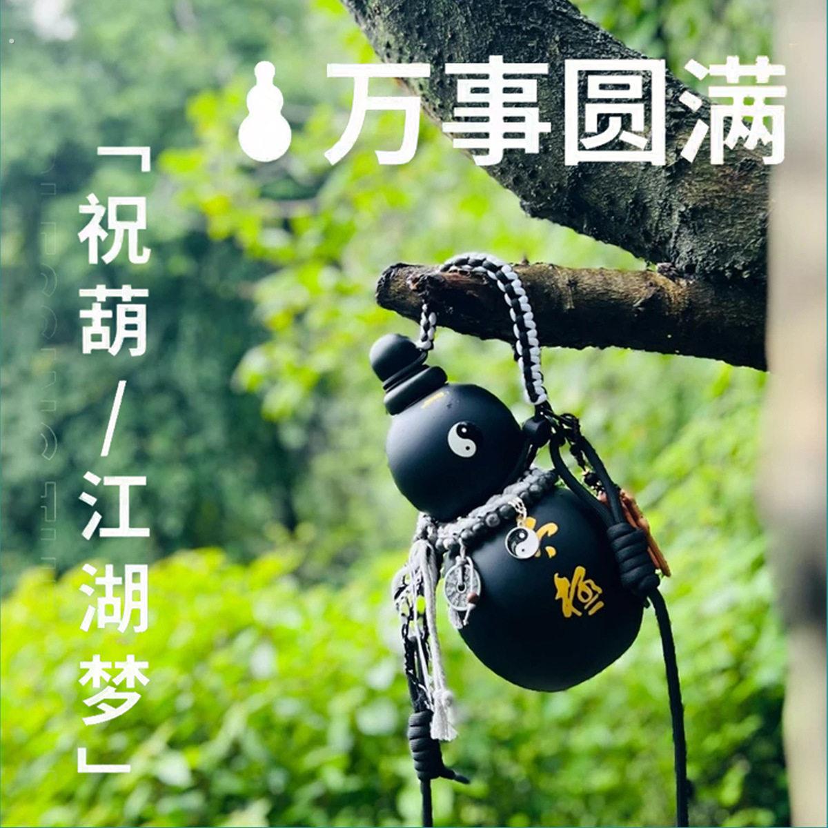葫芦水杯网红高颜值可携式葫芦水壶剑来养剑葫芦复古道系创意礼物