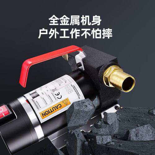 甄选电动抽油泵12v24v220v通用柴油泵输油泵抽油机抽水泵自吸泵加