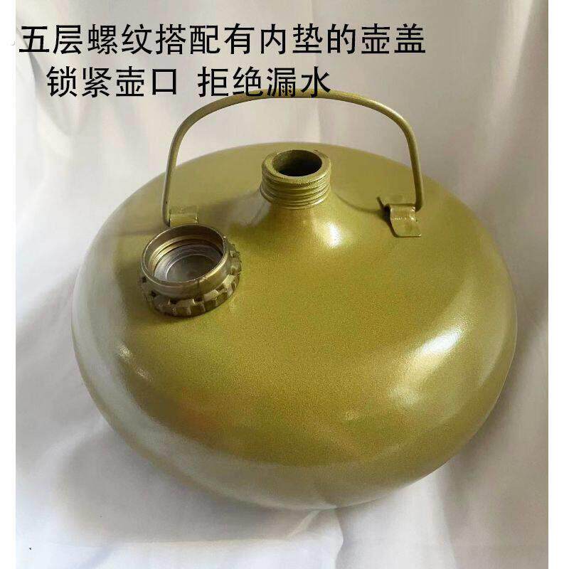 纯铝汤婆子暖手加厚复古风热水袋注水老式水壶被窝捂手捂子焊水瘪