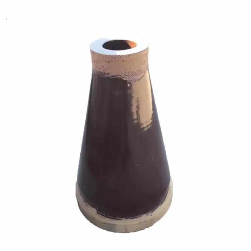 高压绝缘瓷套静电吹尘器配件 瓷瓶环保设备锥形电瓷 瓷缸湿电除尘