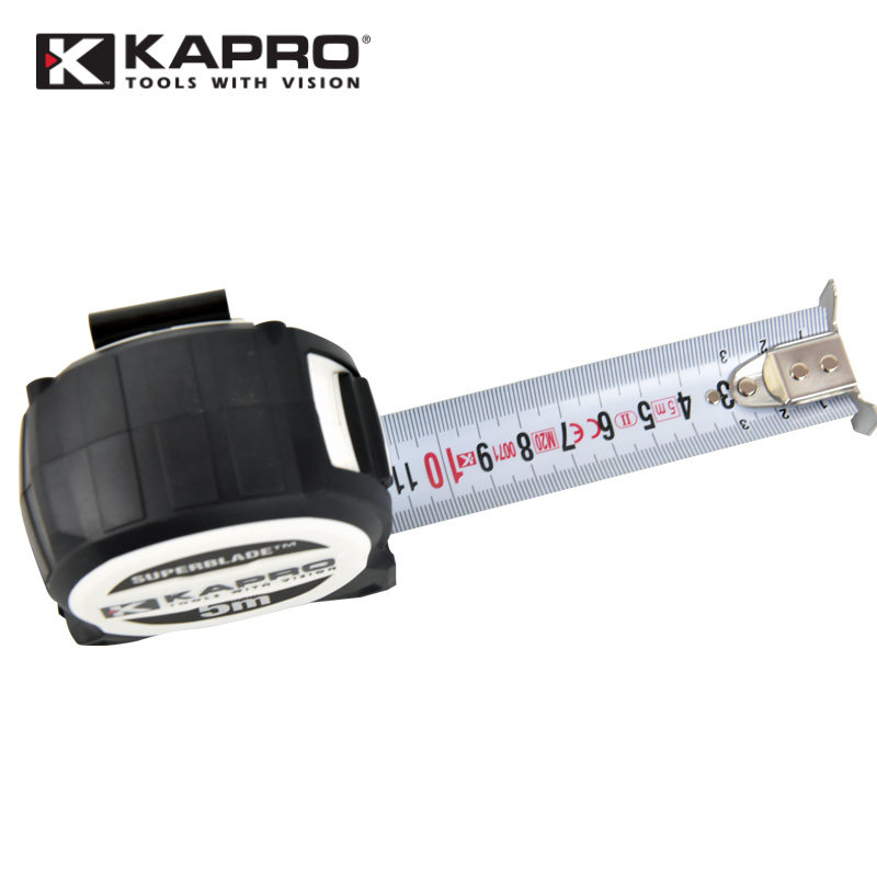 KAPRO钢卷尺511加厚加宽32mm卷尺开普路5米高精度尺子盒尺测量尺