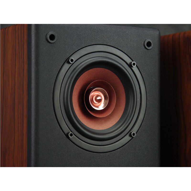 无源音箱 4寸全频音箱 高保真音箱 hifi书架音箱 木制音箱