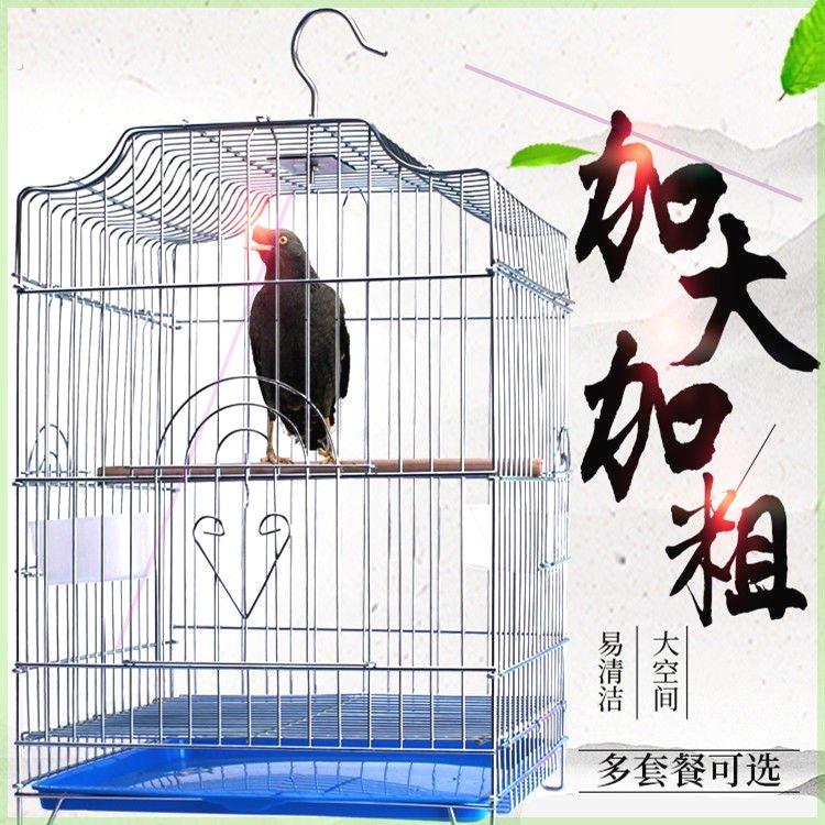 八哥笼虎皮鹦鹉笼子画眉鹩哥牡丹文鸟玄风鸟笼八哥鸟笼鹦鹉笼子