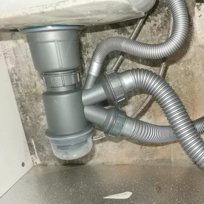 排水管配件管道洗碗池洗菜盆套装水槽双槽厨房防臭器