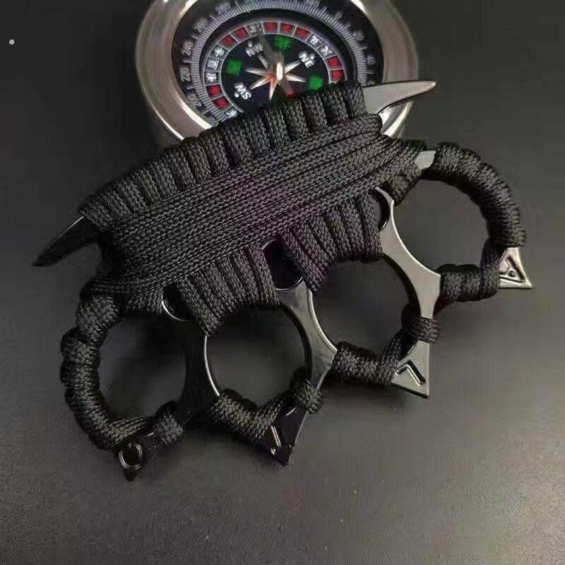 指虎合法防身武器手扣拳扣钥匙扣四指拳套手衣架戒指破窗防狼神器