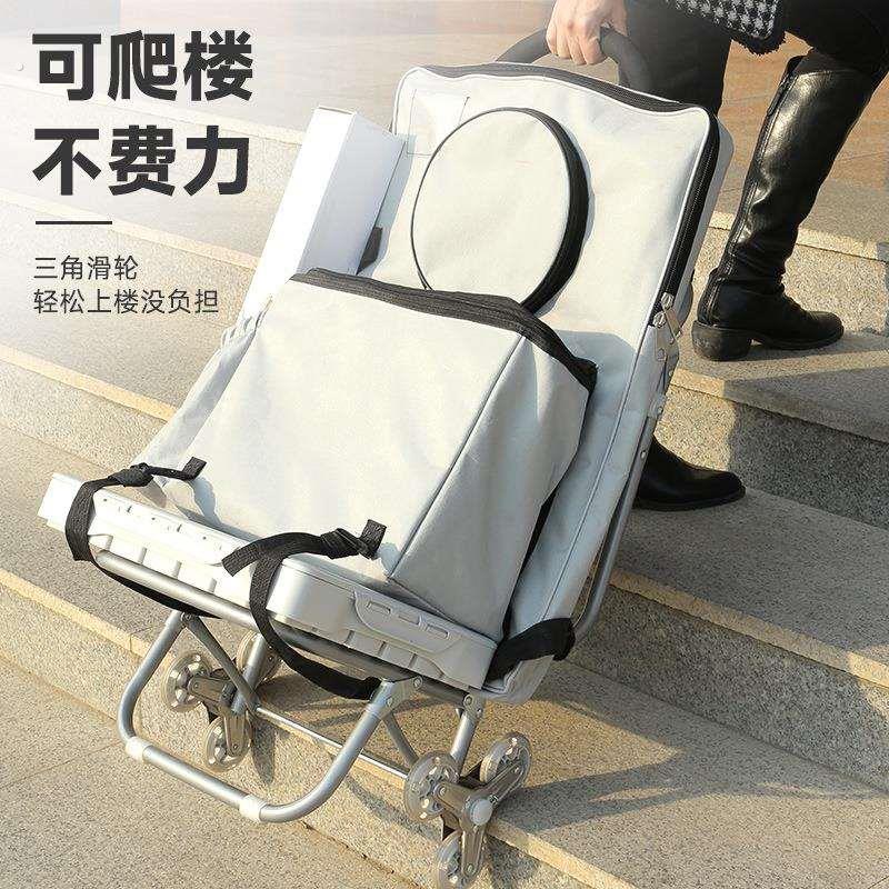 美术写生车多功能画车一体式画架车拉杆车折叠式画箱袋艺考车