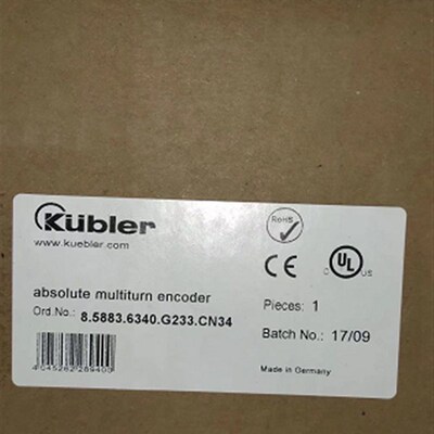KUBIER库伯勒8.5883.6340.G223.CN34 编码器 原装正品