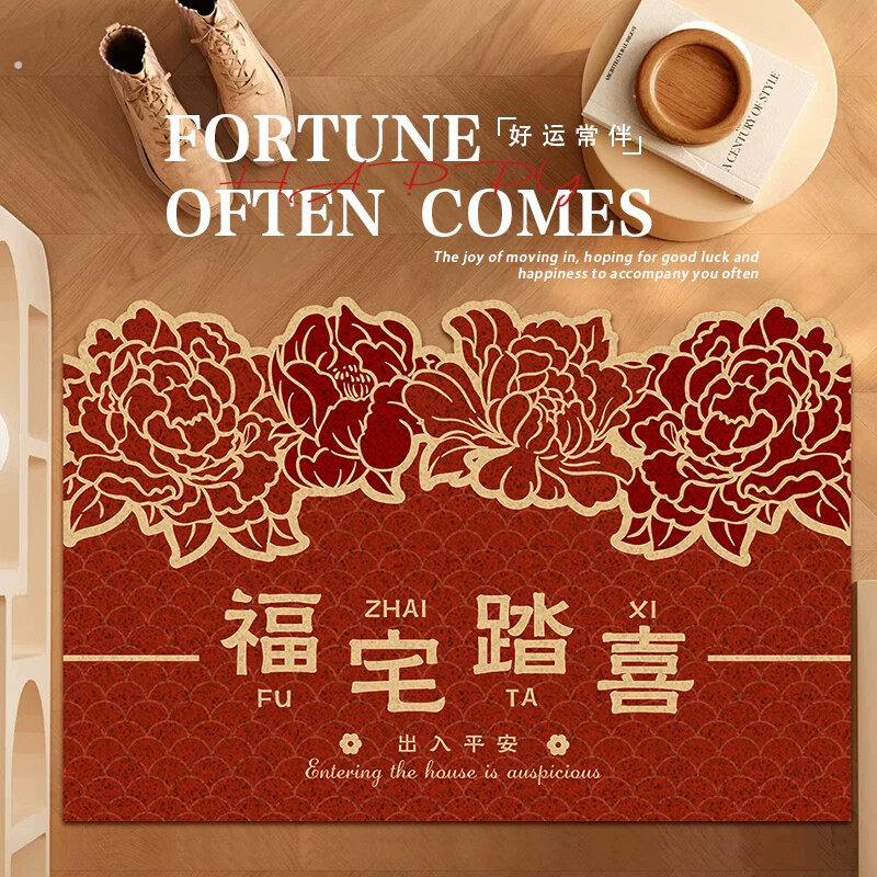 富寨计程车红地毯矽藻泥入口门地垫入口门防滑脚垫吸水速干门垫