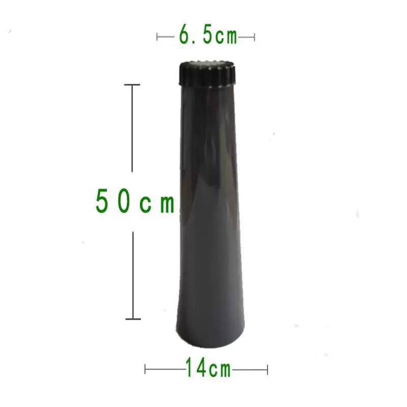 韭黄种植黑罩子家用隔光用套筒韭菜遮光筒塑料罩防晒农业圆柱盖子