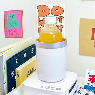 快速制冷杯垫制热两用加热杯垫宿舍桌面冰镇神器生日礼物送男女友