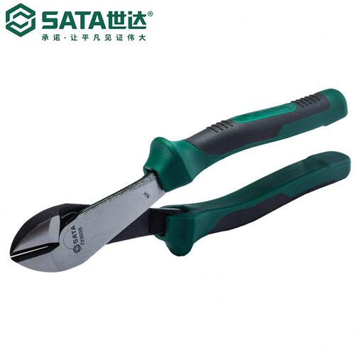 甄选Sata/世达五金工具省力型斜口钳8斜嘴钳子72301B/72302B/7230