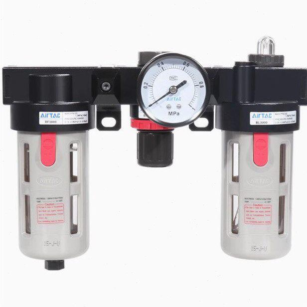 甄选亚德客三联件油水分离调压过滤器气源处理器BC20001/3000/400