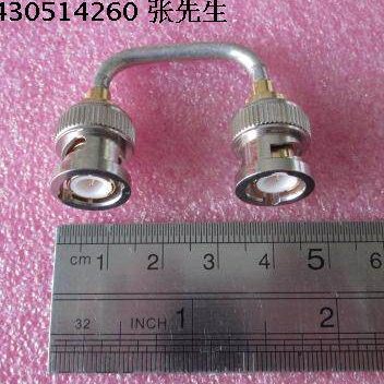 RADIALL BNC公-BNC公 射频同轴稳幅稳相铜管半刚性电缆跳线