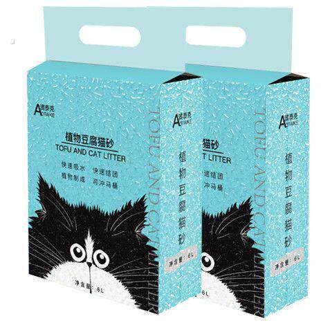 猫咪猫砂豆腐砂除臭低粉尘清香型天然猫沙快速结团清洁用品
