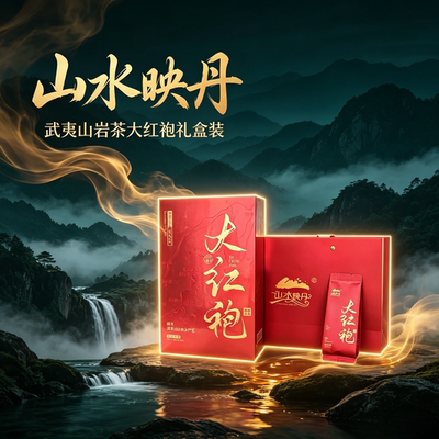 武夷山岩茶大红袍官方旗舰店正品
