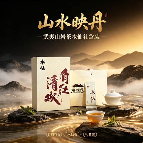 武夷山岩茶水仙官方旗舰店正品