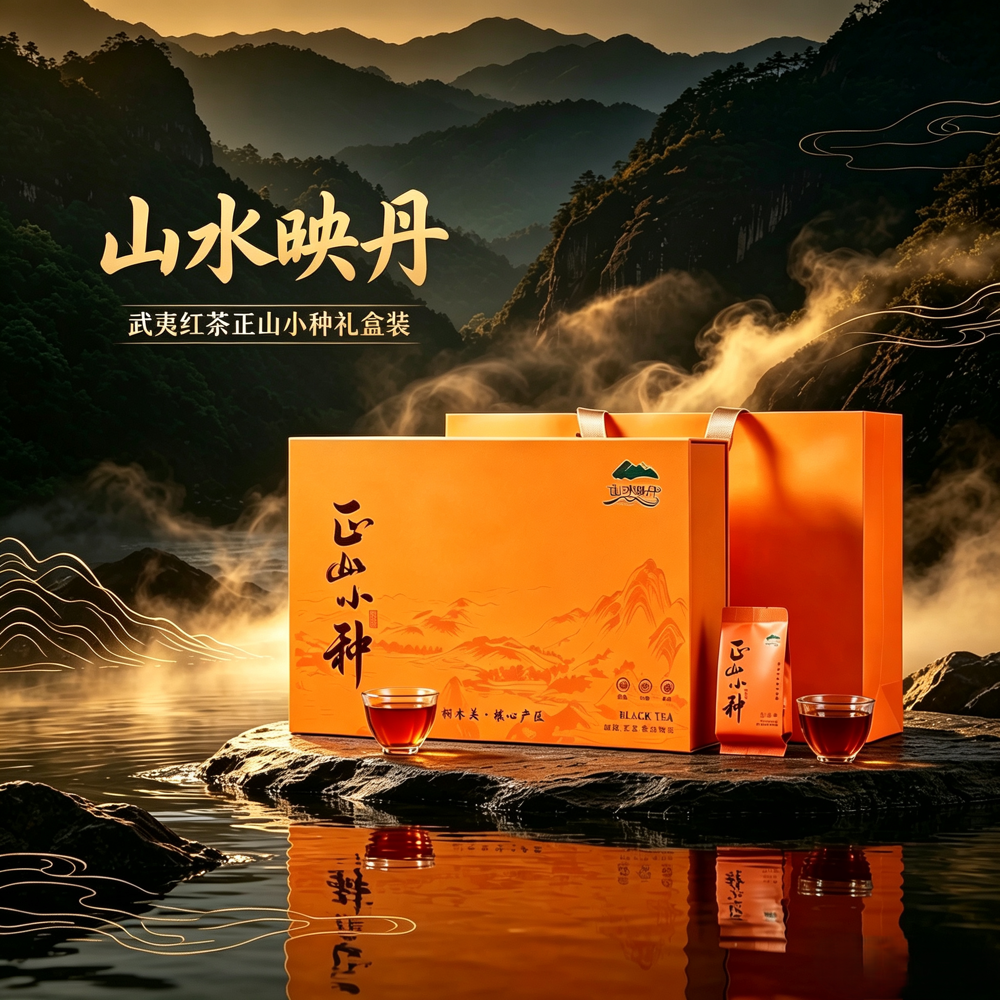 正山小种红茶茶叶官方旗舰店正品图片