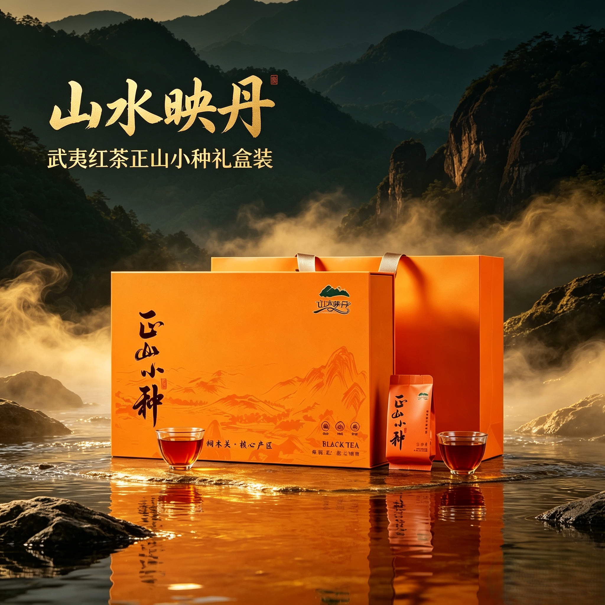 正山小种红茶茶叶官方旗舰店正品图片