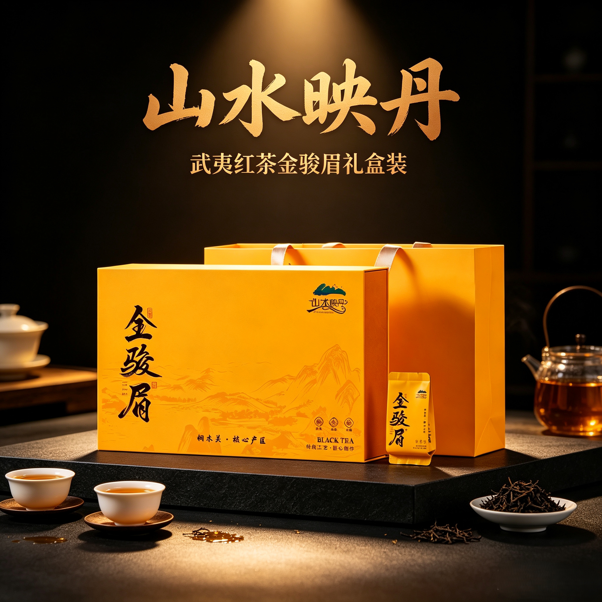 金骏眉红茶茶叶官方旗舰店正品图片