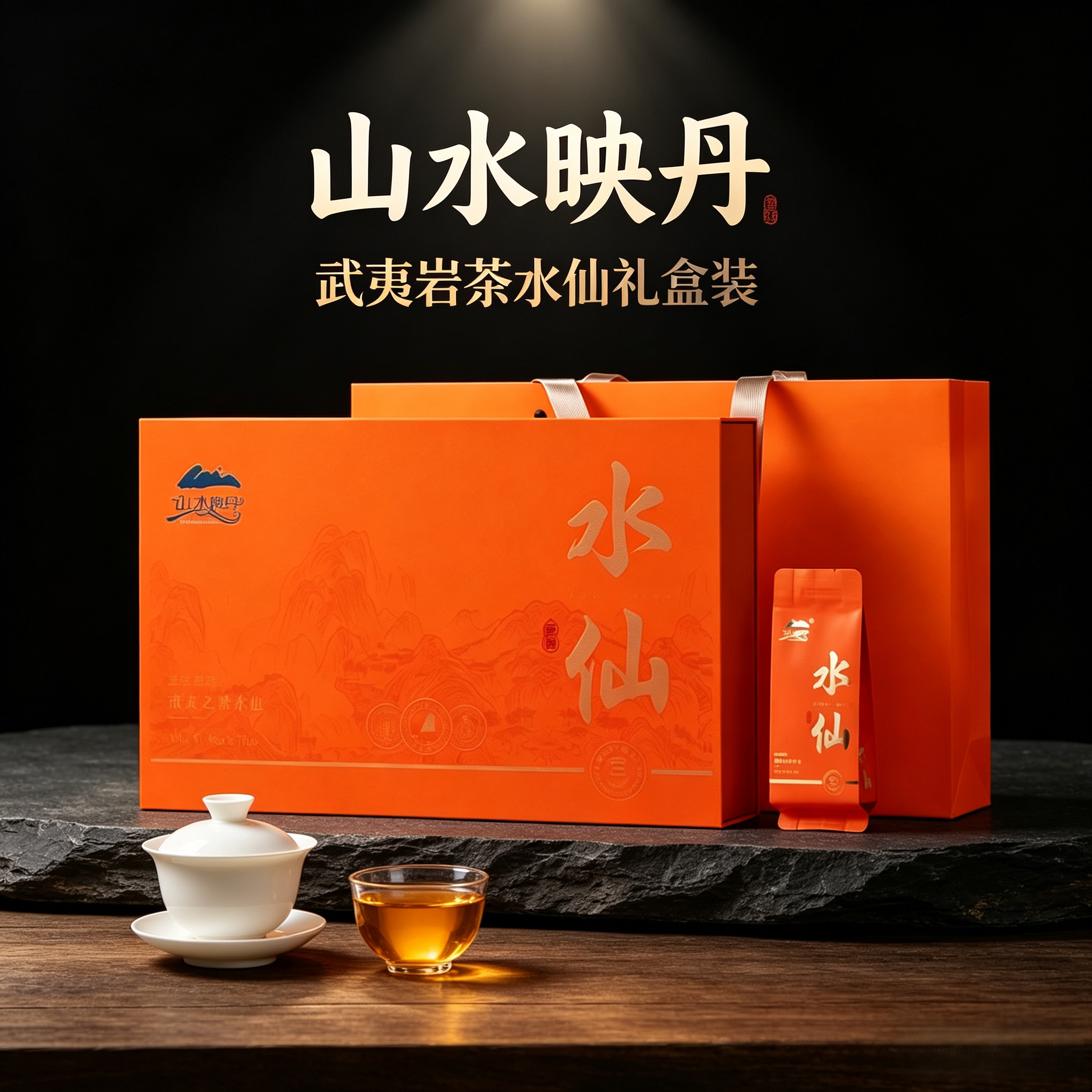 武夷山岩茶水仙官方旗舰店正品图片