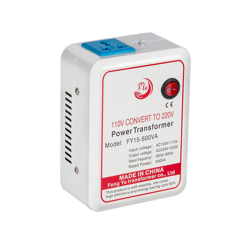 甄选电源变压器足功率500W 110V转220V国内电器电压转换器