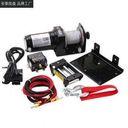 甄选大促销12v/24v 2000磅电动绞盘 厂家直销