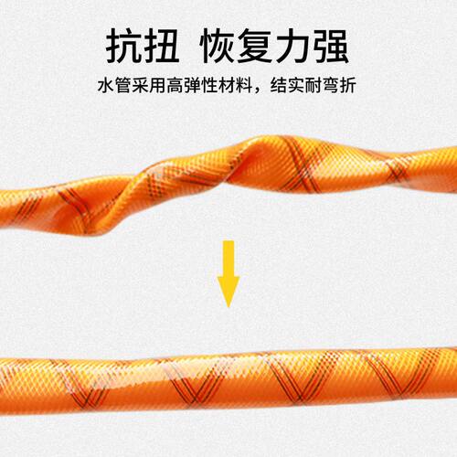 甄选PVC线管蛇皮管4层防冻网管塑料水管软管农用灌溉浇地浇花管子