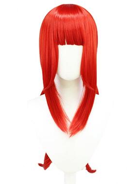 甄选漂艺原cos神须弥 妮露cos假发红色cosplay假毛硅胶仿真头皮双
