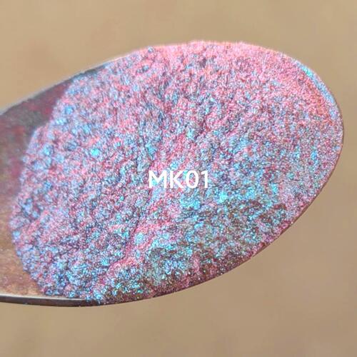 甄选跨境新品MK系列爆闪光钻石偏光变色龙闪粉Duochrome Pigment1
