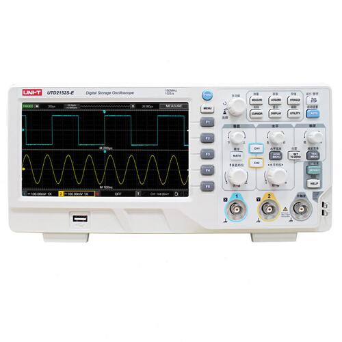 甄选优利德双综示波器UTD2152S-E两路150M数字示波器UTD2102CEX 1