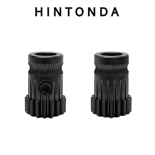 甄选渗氮硬化钢齿轮双驱动挤出机 BMG齿轮送料 3D打印机配件工厂