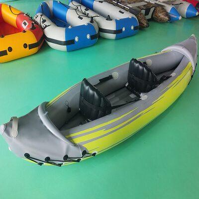 甄选橡皮艇双人独木舟boat海洋舟皮筏艇竞技漂流船船钓鱼船kayak