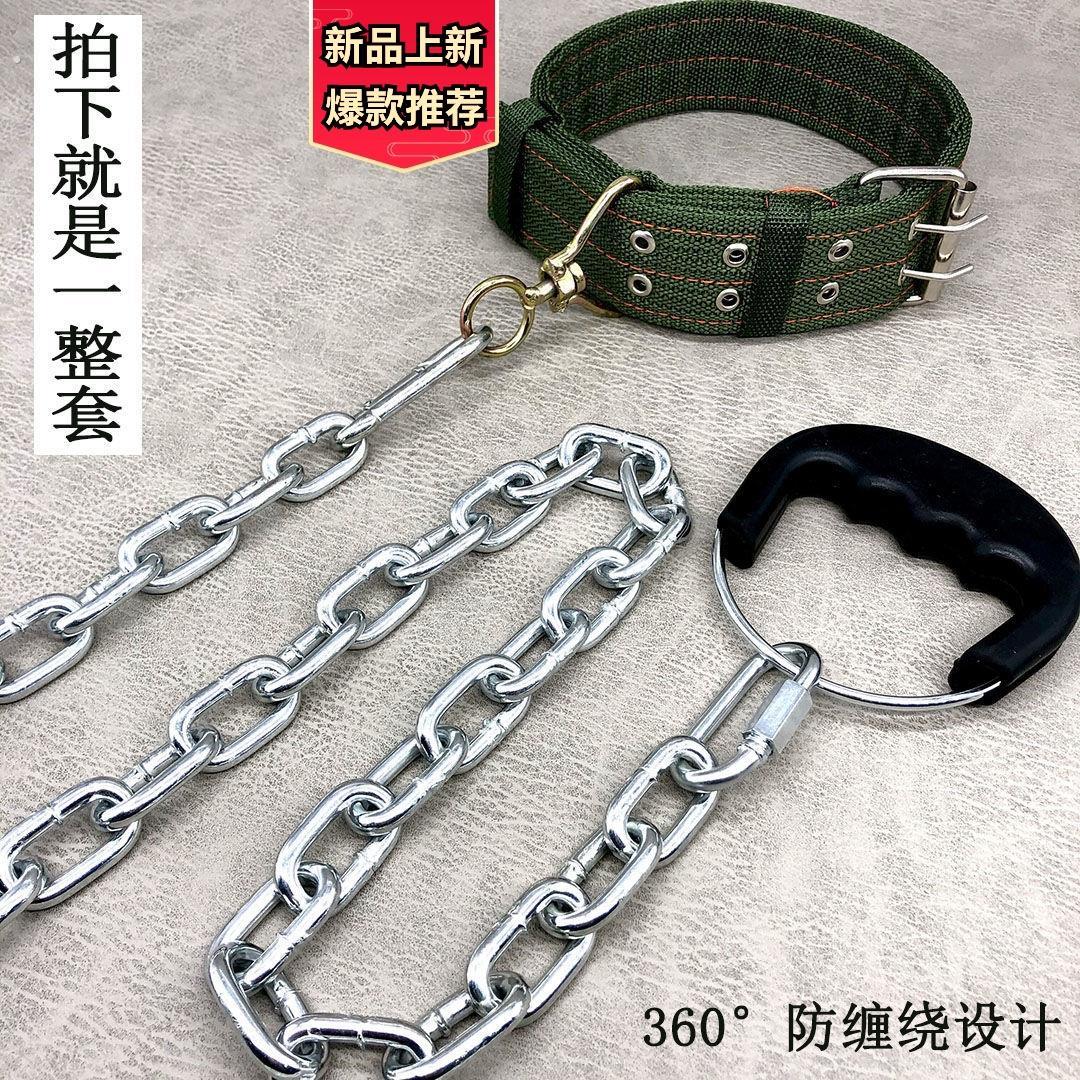 狗炼子防咬中大型犬狗牵引绳可调节狗项圈农村土狗小狗炼拴狗炼子