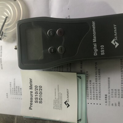 Digital Manometer SS10 SUMMIT手持气体压力计SS10 测压仪数字显