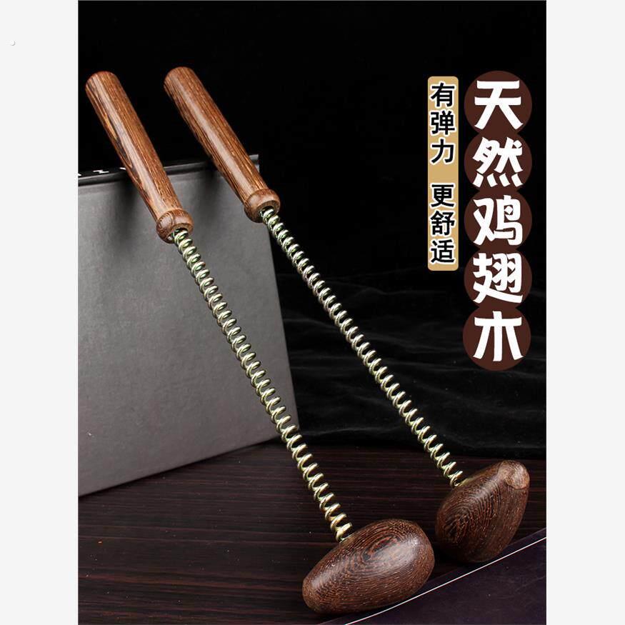 鸡翅木按摩槌木质锤肩敲打棒经络肩颈拍打锤子敲背锤弹力捶背神器