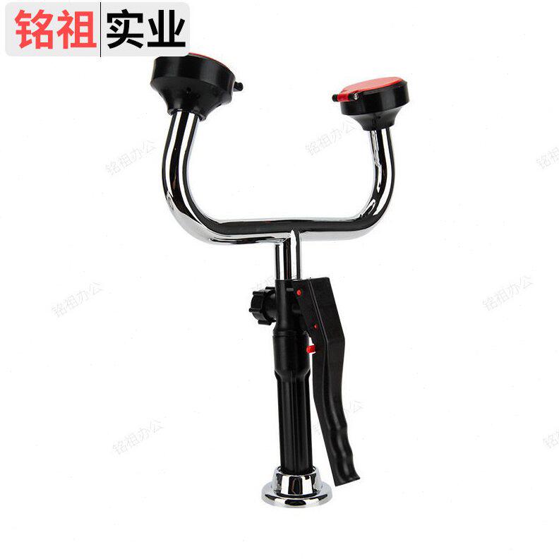 甄选铭祖台式口洗眼器移动洗眼器验厂实验室双口洗眼器学校实验室