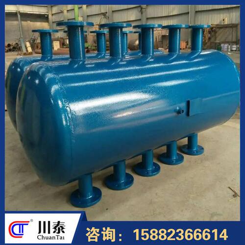 甄选集水器分水器冷热水循环空调系统地暖管道分流器按需制作厂家