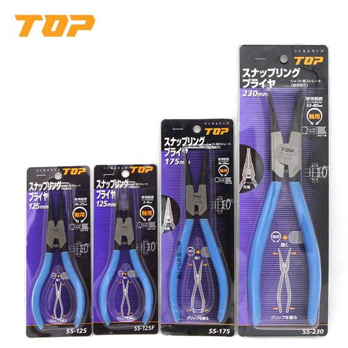 甄选日本TOP超越内外卡 轴用孔用穴用卡簧钳挡圈钳卡环钳弹簧钳介