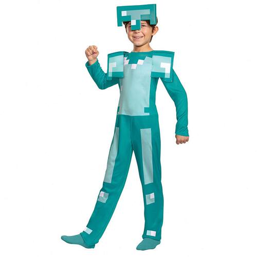 甄选万圣节儿童我的世界衣服minecraft游戏扮演服装cosplay钻石铠