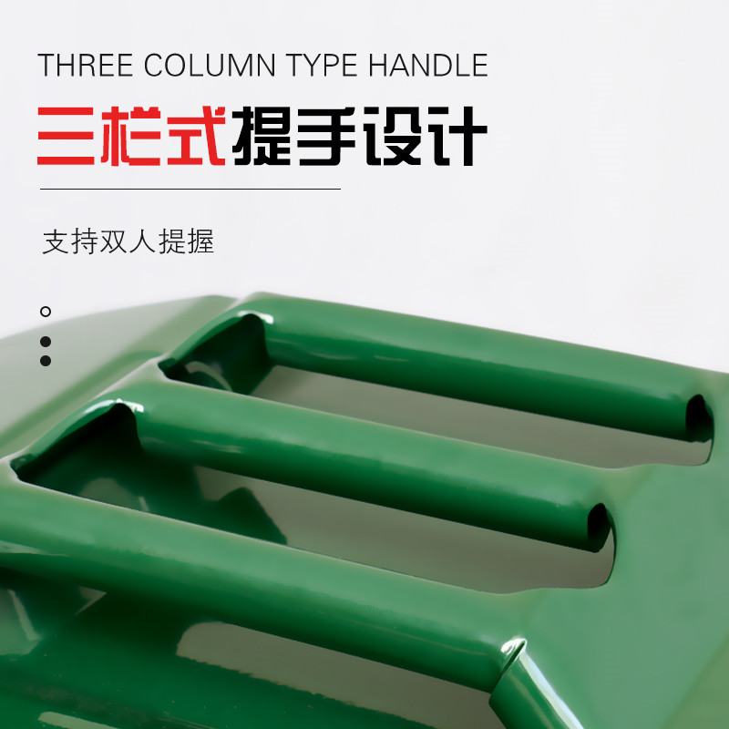 立式铝盖方油桶15升20升30升户外自驾备用汽油桶汽车油桶车载用品