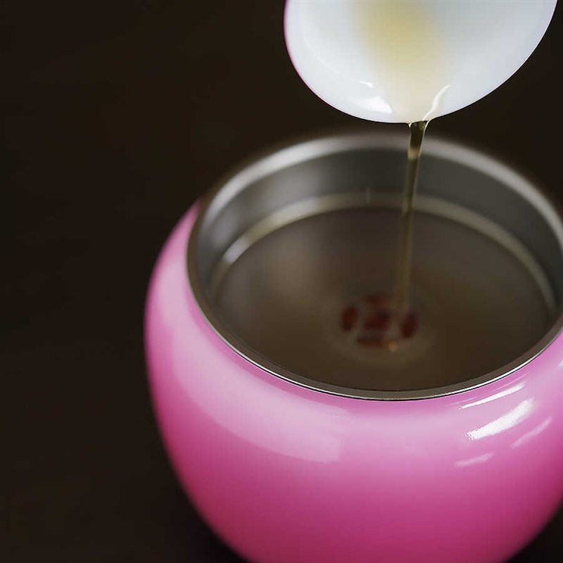 心歌陶瓷茶洗茶渣缸水盂带盖家用禅意功夫泡茶干泡茶道茶具配件