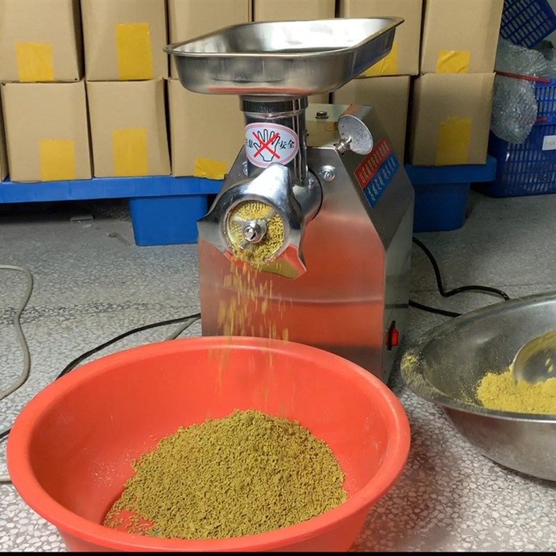 画眉鸟鱼制粒饲料机小型家用电动鸟食加工颗粒机造粒机220v机器