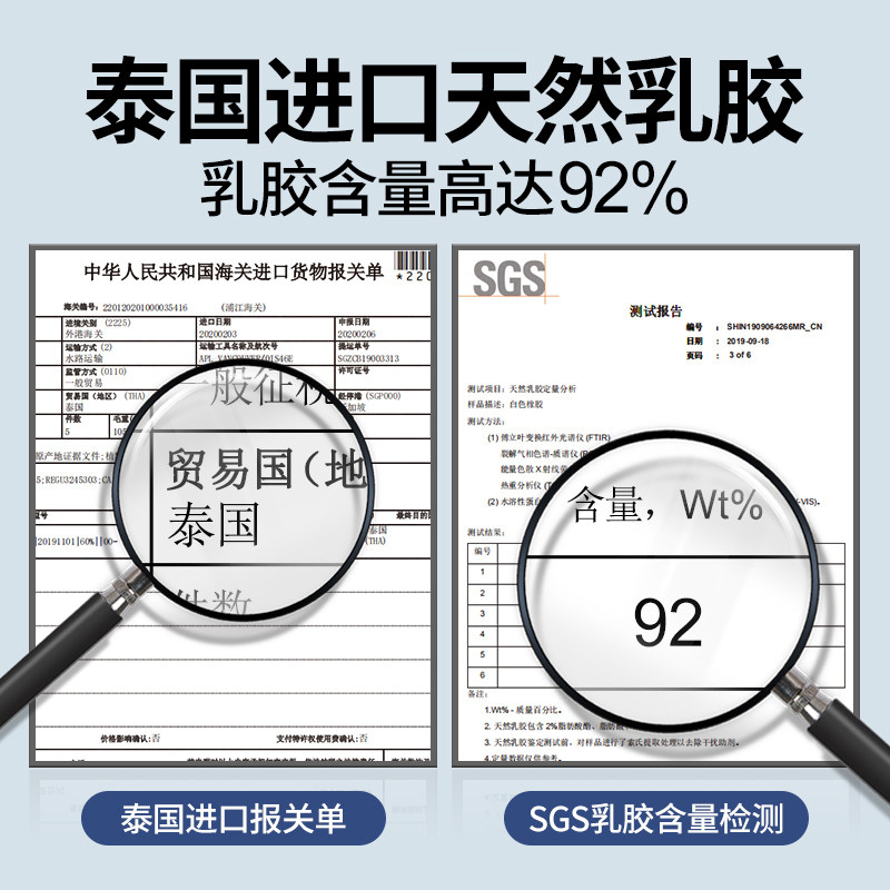 乳胶垫床垫薄款3cm可折叠泰国天然橡胶榻榻米垫子2cm定制任意尺寸