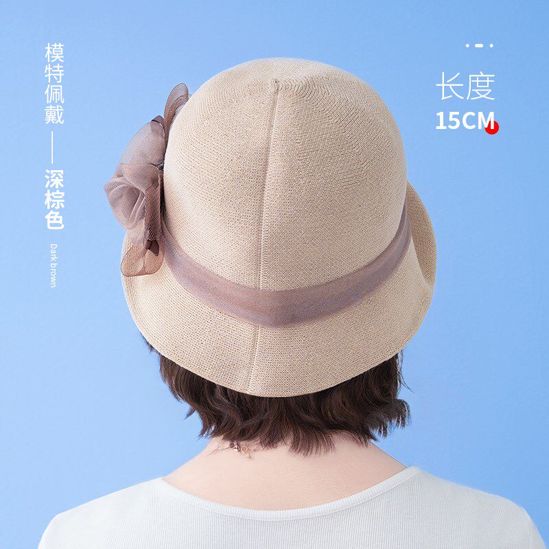 带假发帽子头发一体2024夏季新款短卷发可拆卸女士时尚水波纹短发