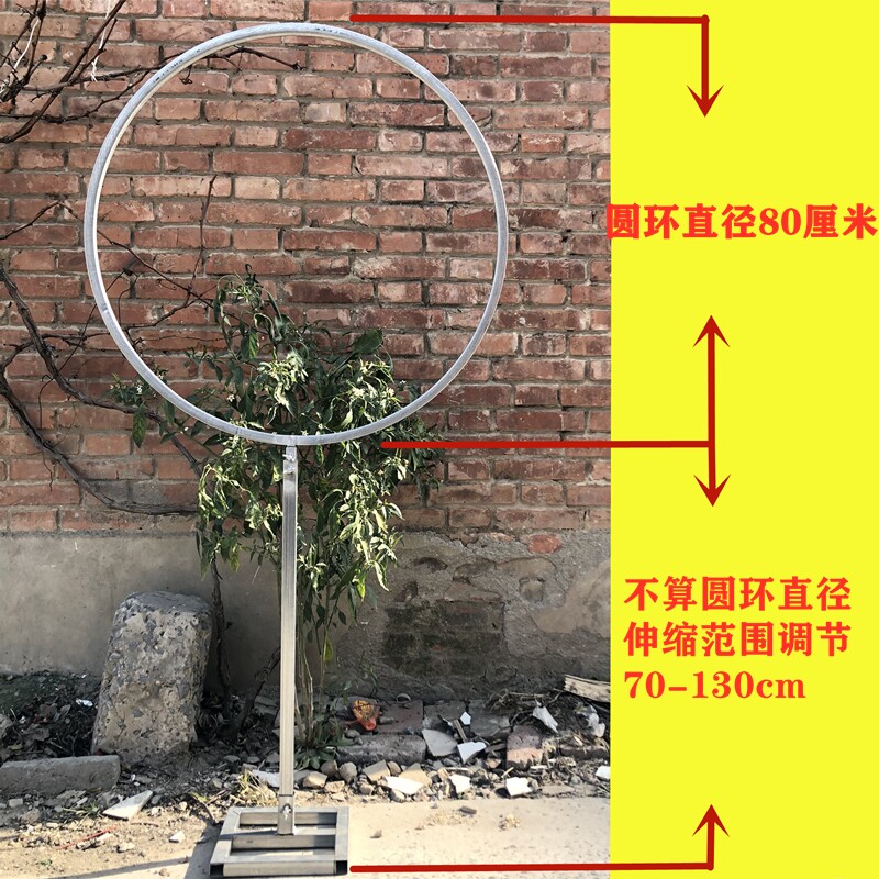 婚庆道具背景圆环摆件立式路引婚礼铁艺花艺圆环圆圈背景圆环支架