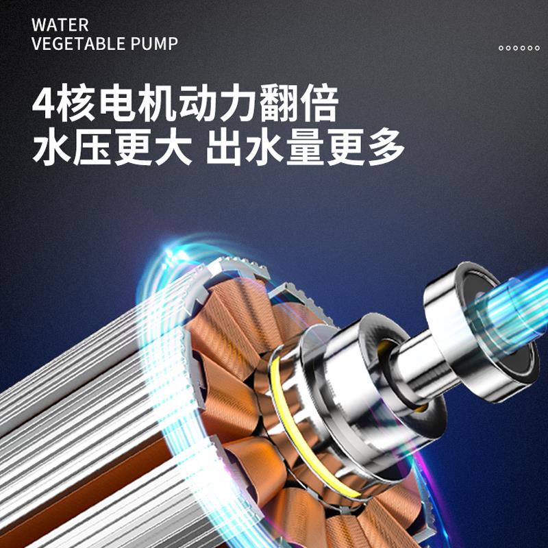 小型浇菜神器浇水机农用灌溉浇地充电水泵家用田园抽水泵抽水机